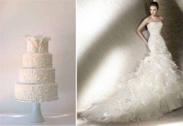 Matching-Wedding-Cake-and-Gown