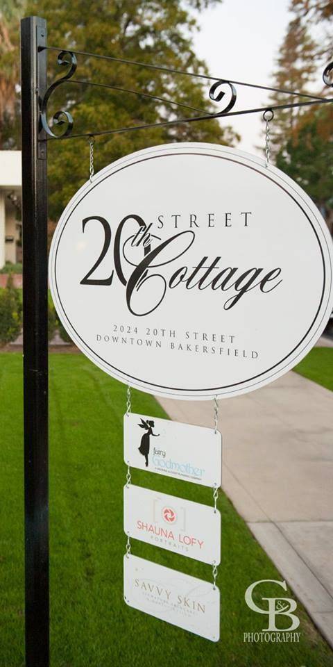 20th Street Cottage Original Sign