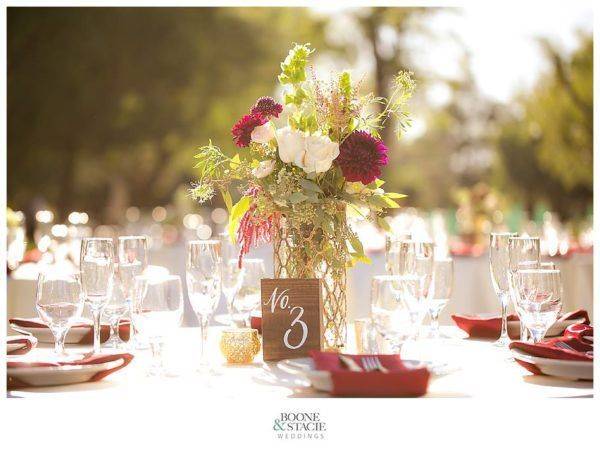 Centerpiece and tablescape by JEH Ranch 