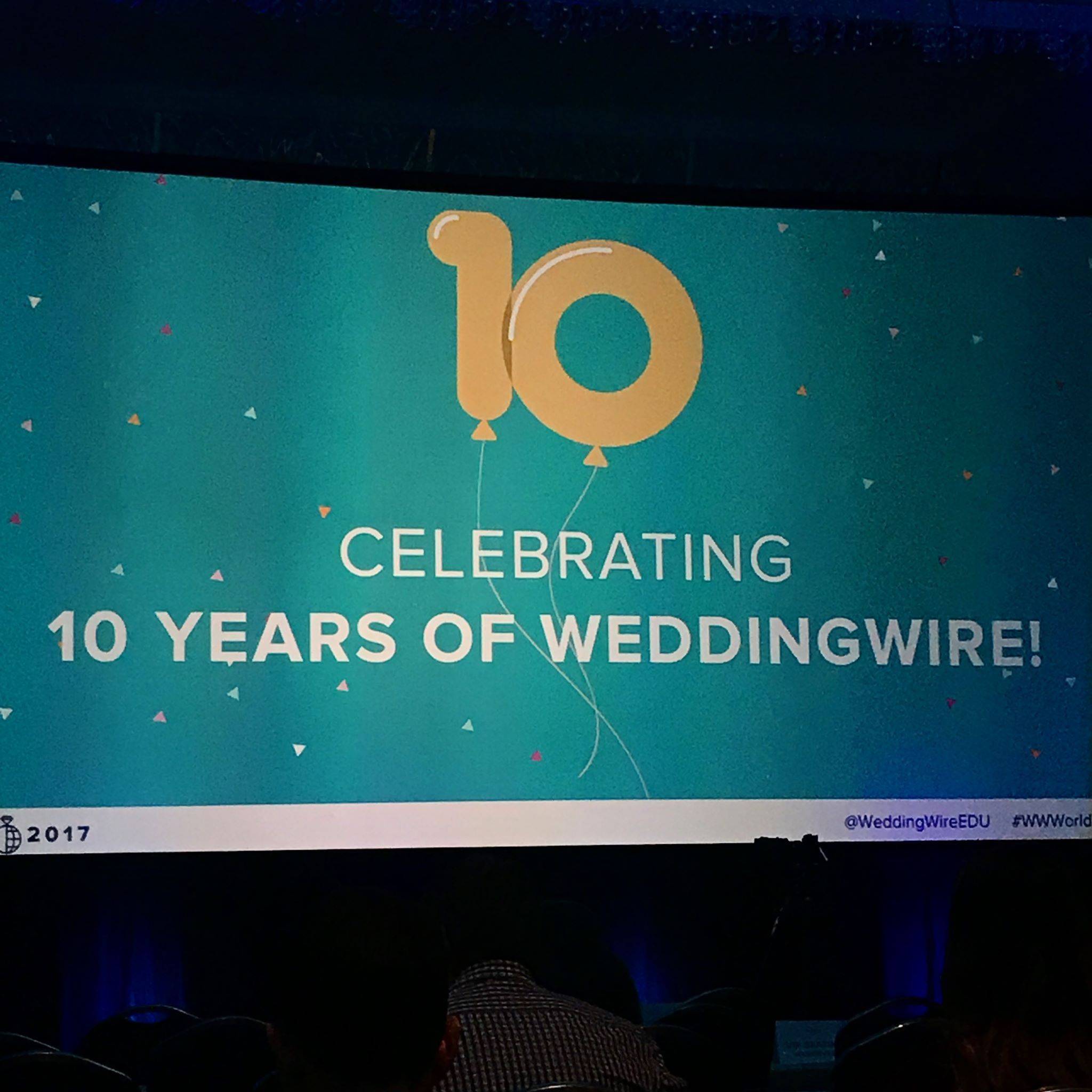 Wedding Wire World 2017 Anniversary