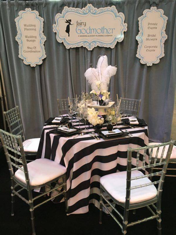Fairy Godmother Kevin Rush Entertainment Bridal Expo Booth Design
