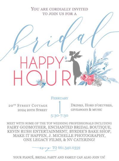 Fairy Godmother Bridal Happy Hour